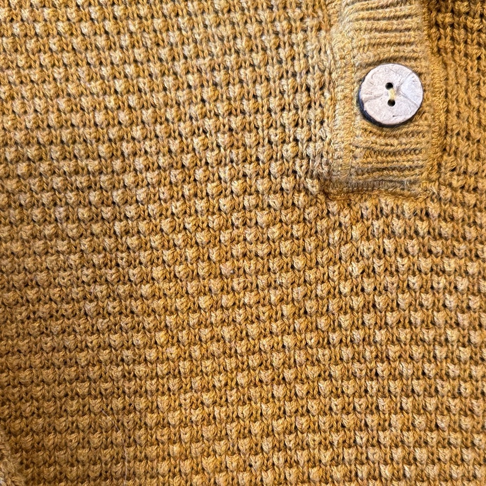 Free People Beach Mustard Knit Sweater and Pants Set - Picture 4 of 5